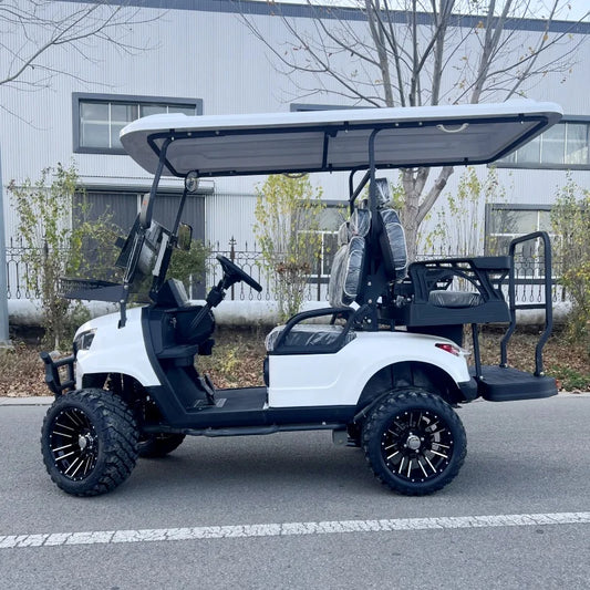 2/4/6/8 Seats Hunting Golf Cart Street Legal Electric off Road Golf Carts Car Buggy Golf Scooter Gocart Good Vibrations