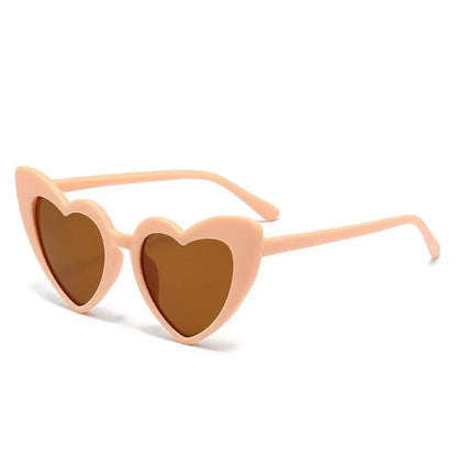 1Pc Cartoon Heart Sunglasses Children Baby Sunglasses Boys Girls UV400 Sun Glasses Shades Kids Gifts Fashion Party Eyeglasses Good Vibrations