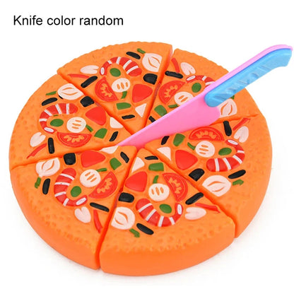 Children Pretend Goodies Play Simulated Kitchen Toys Plastic Cutting Food Kids Toy Object Cognition Boys Girl Birthday Gifts TMZ Good Vibrations