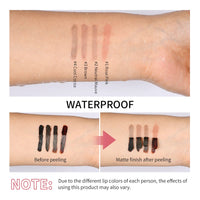 Lakerain Pointed Tear-off Lip Liner Outlines Exquisite Lip Makeup Long-lasting Peel-off Matte Easy-to-color Lip Liner Good Vibrations