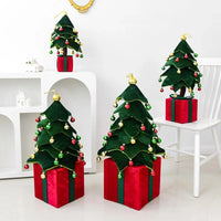 Artificial Christmas Tree Home Decor Gift Decorative Crafts Tabletop Centerpiece for Party Bedroom Indoor Dining Room Table Good Vibrations