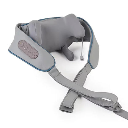 Wireless Neck And Back Massager Neck And Shoulder Kneading Massage Shawl Neck Cervical Relaxing Trapezius Massager Good Vibrations