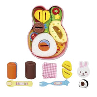 Rabbit Shape Food Feeding Toy Pretend Play Simulation Model Lunch Box Pudding Toy Kawaii Role Play Play House Toys Kids Toy Good Vibrations