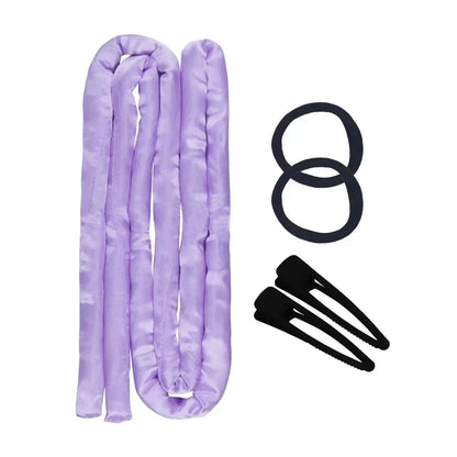 No Heat Soft Hair Curlers Lazy Hair Rollers Heatless Curling Rod Headband Sleeping Silk Curls Ties Perm Rods Hair Styling Tools Good Vibrations