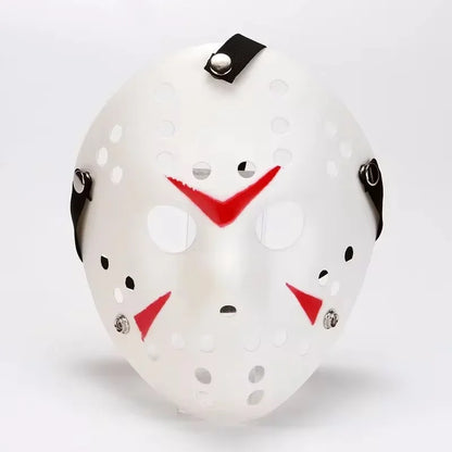 Halloween Gift Movie Hockey Mask Scary Mask Halloween Party Cosplay Masks For Adult Men Popular Halloween Mask Holiday Supplies Good Vibrations