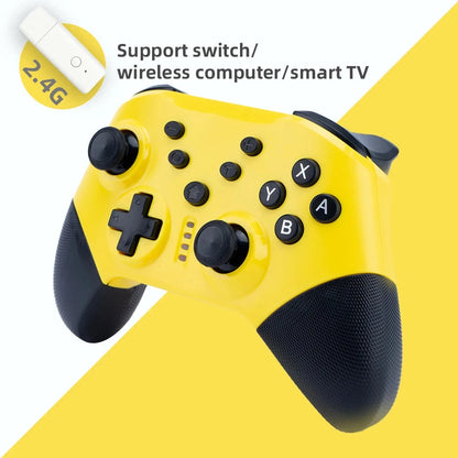 Switch Pro gamepad  supports switch console with dual motor vibration, pink game controller supports PC win10 Good Vibrations