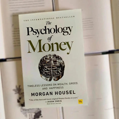 The Psychology of Money Books for Adults, Timeless Lessons on Wealth, Greed, Happiness, Business, Books Good Vibrations