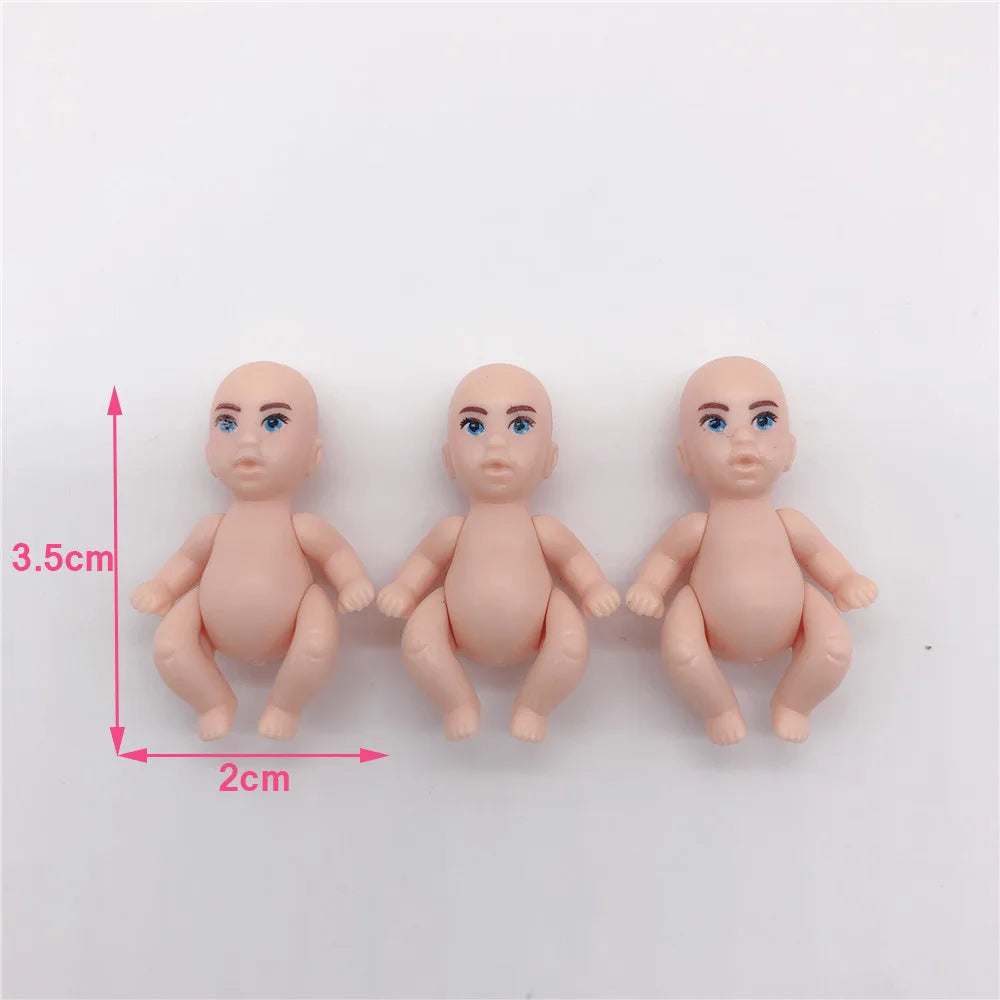 Fashion Cute Doll House Family Stroller Accessories For 11.5'' Pregnant Dolls with Baby Doll Birthday Christmas Gift Kid Toys Good Vibrations