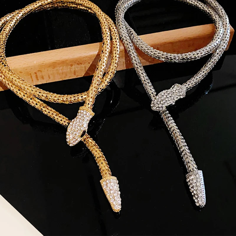 Popcorn Chain Snake Necklace Bangle For Women Punk Fashion Jewelry Party Accessories Designer New Styles Wholesales Gift 2023497 Good Vibrations