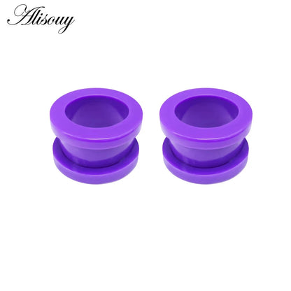 2Pcs/lot Fake Cheater Acrylic Ear Plugs And Tunnels Ear Expander Stretchers Kit Ear Tragus Piercing Set Body Jewelry 9 Sizes Good Vibrations Adult Super Store