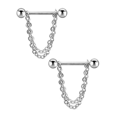 1 Pair Heart Barbell Nipple Ring Piercing Helix Piercing Sexy Nipple Jewelry High Quality Zircon Nipple Rings For Women Oreja Good Vibrations