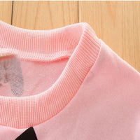 Toddler Girls Clothing Sets Autumn spring Children Girls Clothes T Shirt Skirt Legging Pants Outfits Kids Girls Sport Suit Good Vibrations