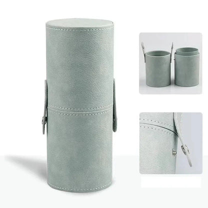 PU Leather Travel Empty Cosmetic Brushes Pen Holder Makeup Artist Bag Brushes Organizer Make Up Tools Good Vibrations