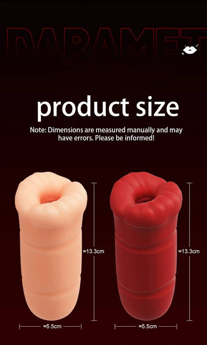 Men's automatic oral sex toy, tongue licking feature, 13.3cm size, masturbation cup.