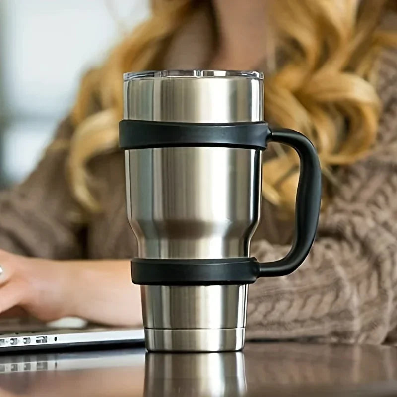 1pc 30oz Tumbler Handles For YETI, RTIC, Ozak Trail, Travel Mug Cup, SIC, Rambler And All Brands Of Tumbler Good Vibrations