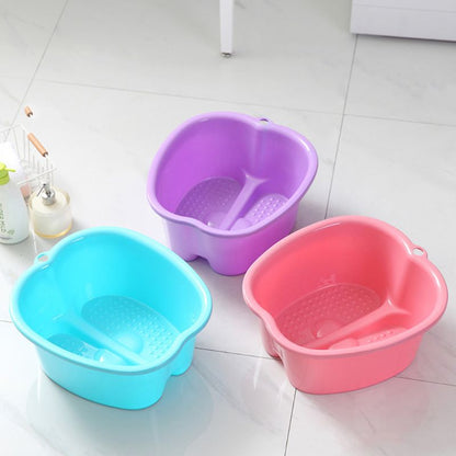 Plastic Large Foot Bath Spa Tub Basin Bucket for Soaking Feet Detox Pedicure Massage Portable 4 Colors Good Vibrations Adult Super Store