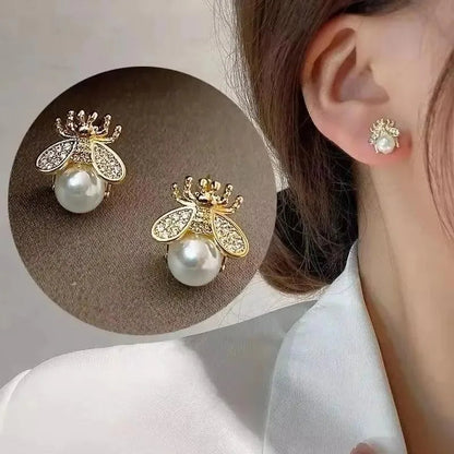 925 Silver Needle Korean Fashion Zircon Geometric Earrings For Women Jewelry 2026 Trending Luxury Crystal Cross Stud Earrings Good Vibrations