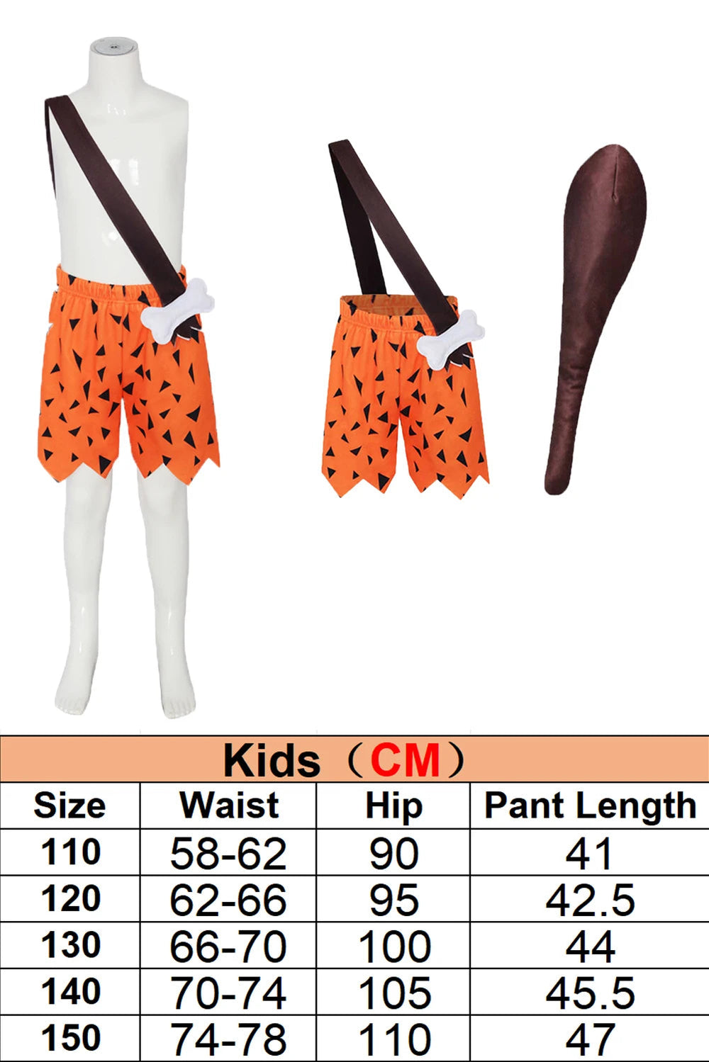 Flintstone Cosplay Costume Cartoon Animated Flintstones Roleplay Uniform Hallowmas Party Outfits Carnival Role Play Suits Good Vibrations