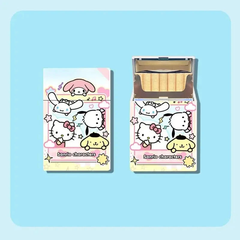 Sanrio Hello Kitty plastic cigarette box 20-pack creative ultra-thin portable cigarette box gift for boyfriend and girlfriend Good Vibrations Adult Super Store