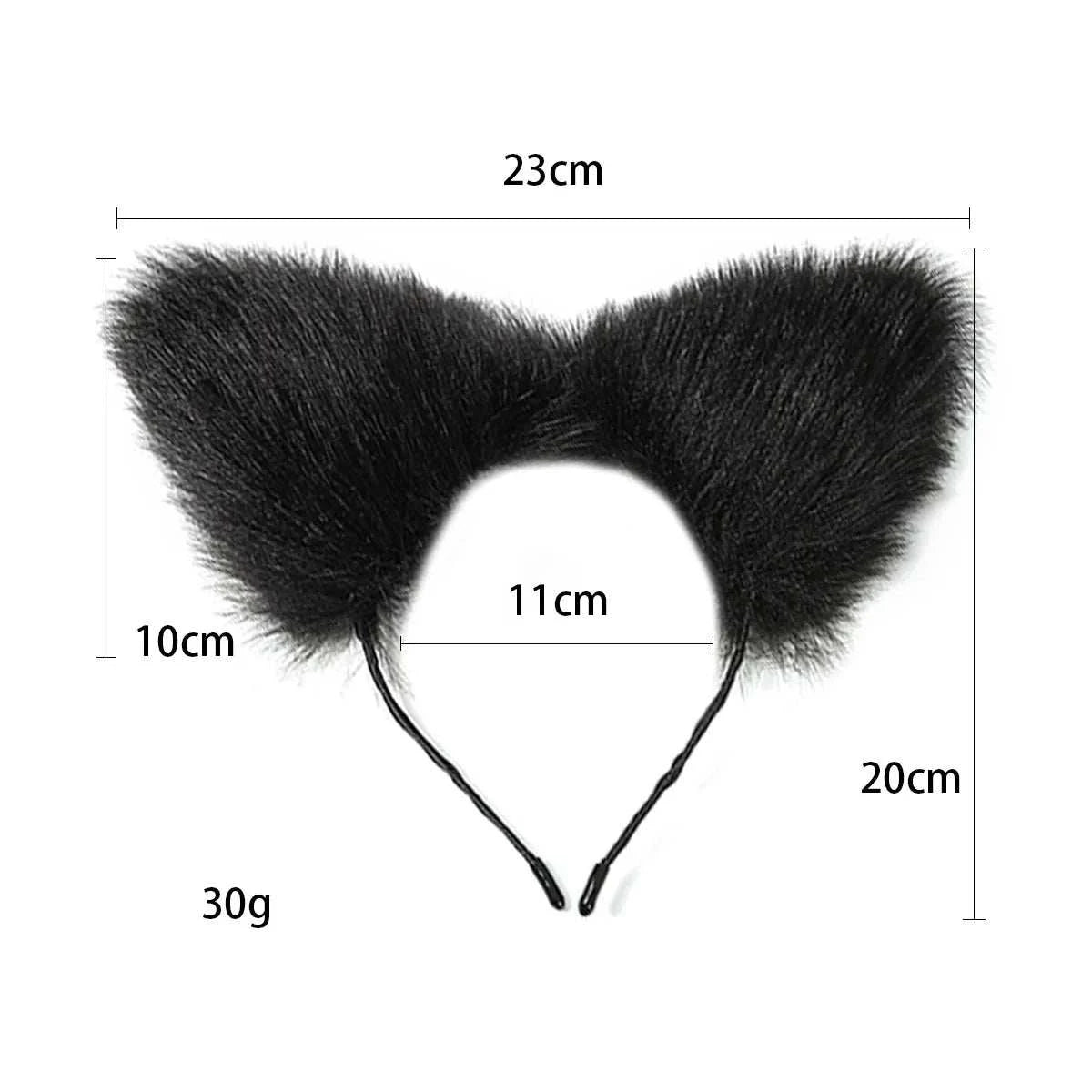 VaHppy SM BDSM Sex Toy Sets role-playing Fox 5pcs/lot Plush Anal Plug Tail Bell Collar Mouth Plugs White/Black/Pink Couple games GOOD Vibrations
