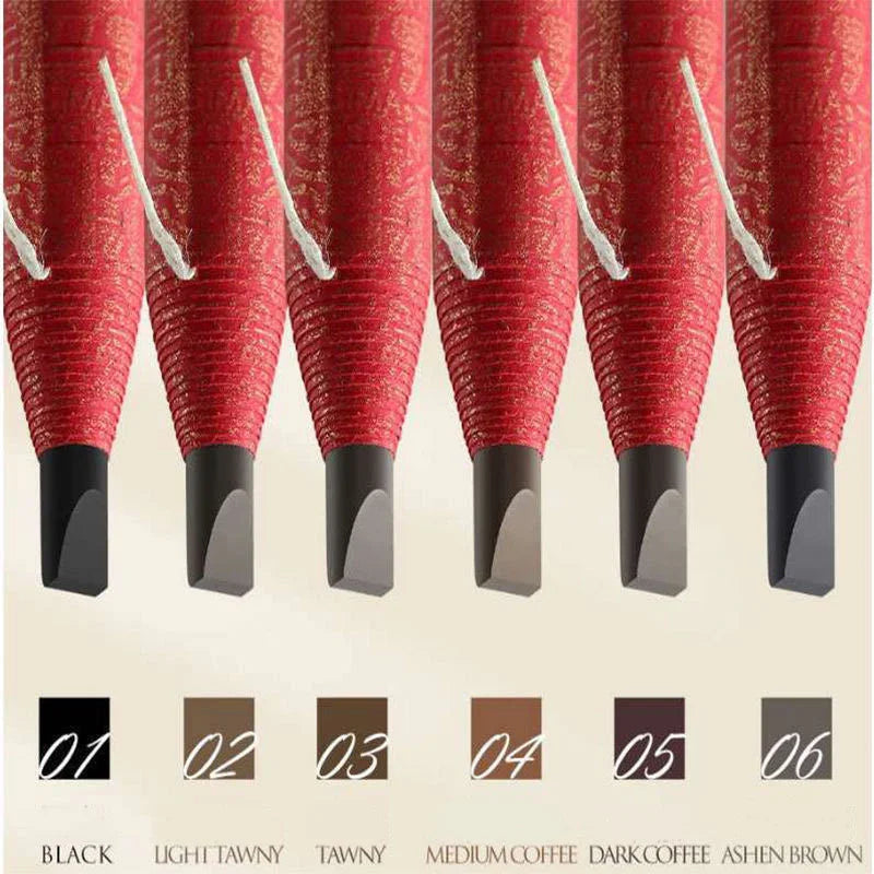 Eyebrow Pencil Waterproof Eyebrow Tattoo Tint Enhancers Long Lasting Cosmetics Professional Makeup Brow Lift Eye Brow Pencil Good Vibrations