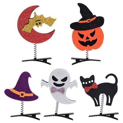 Halloween Styling Hair Accessories Skeleton Claw Hair Clip For Women Girls Accessories Skull Horror Zombie Punk Rock Hairpins Good Vibrations