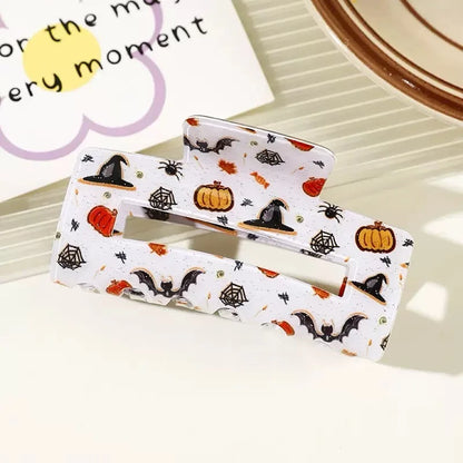 Halloween Theme - With Ghost/Pumpkin/Bat Patterns, Perfect For Holiday Party Costumes, Fashion Accessories For Women And Girls Good Vibrations