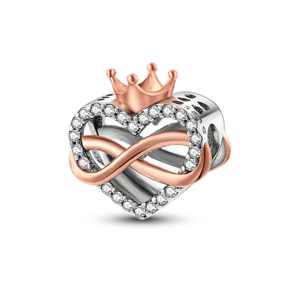 Heart Shape 925 Sterling Silver Family Lover Affection Pendant Charm Beads Fit Original Bangle Bracelet DIY Jewelry For Women Good Vibrations