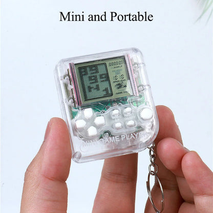 Retro Mini Handheld Game Console Classic Electronic Games Handheld Game Machine Children's Educational Game Console Toy Ide Gift Good Vibrations