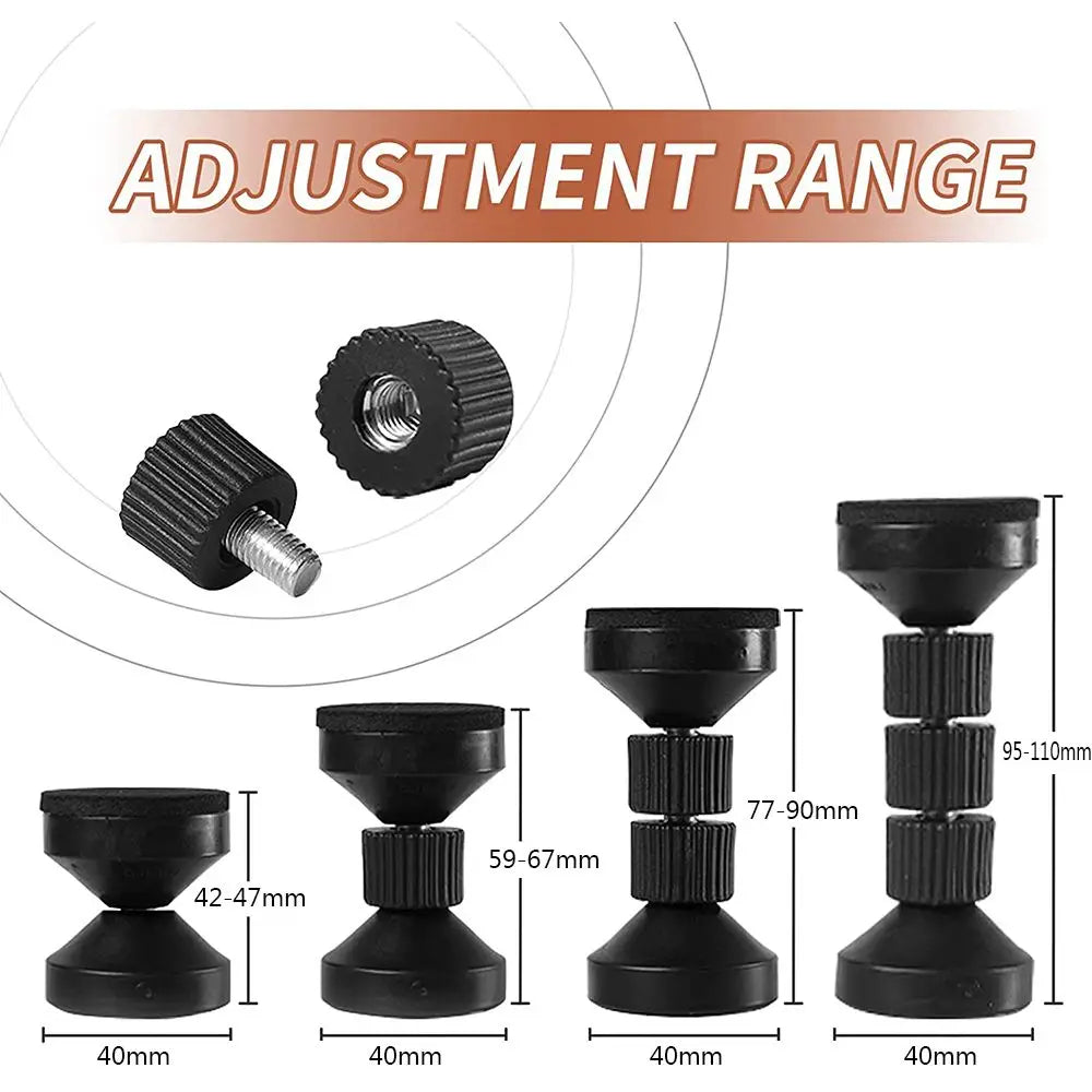 Bed Frame Anti-Shake Adjustable Thread Headboard Stopper Bedside Telescopic Support Cabinet Sofa Funiture Stabilizer Fixator Good Vibrations