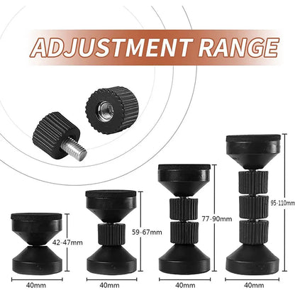 Bed Frame Anti-Shake Adjustable Thread Headboard Stopper Bedside Telescopic Support Cabinet Sofa Funiture Stabilizer Fixator Good Vibrations