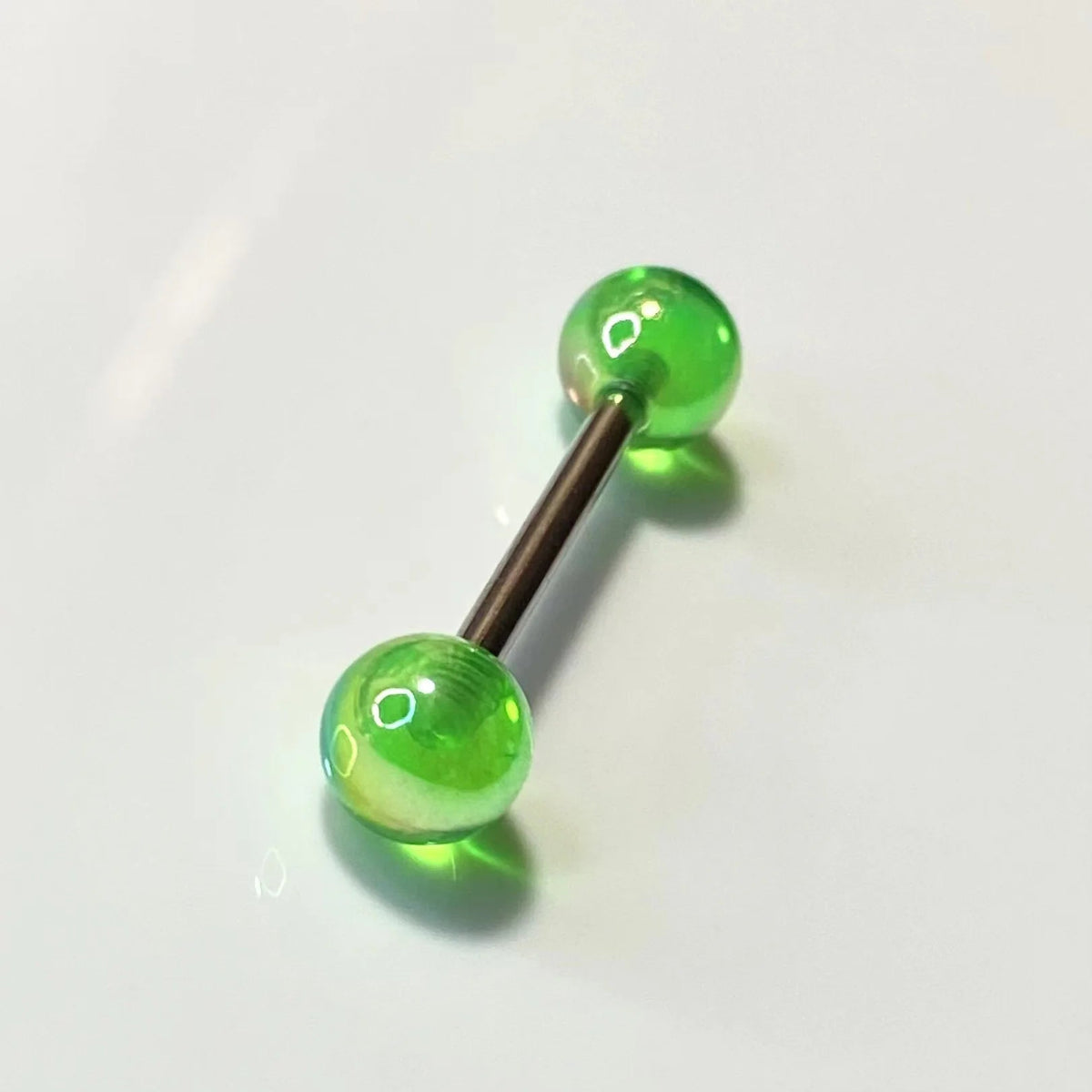 Tongue Nail Fashion Acrylic Tongue Ring Piercing Ear Nipple Rings Wear Lip Retro Stud Earring Puncture Jewelry Good Vibrations