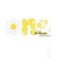 Girl White Yellow Fist One Birthday Party Daisy Sunflower Chamomile One Balloon 1st Year Birthday Party Decoration Good Vibrations