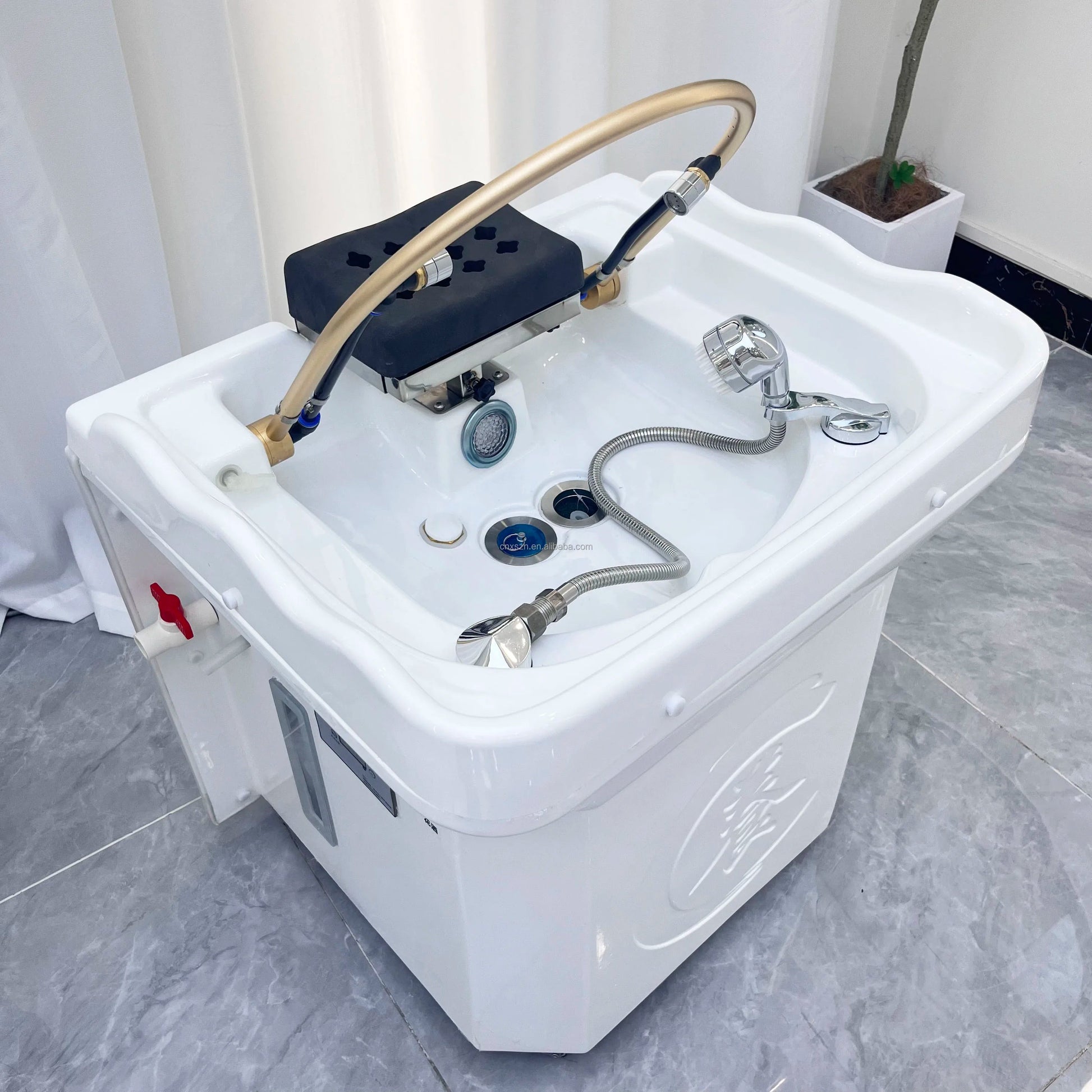 Hair Spa Equipment Head Spa Shampoo Basin Set Massage Multifunctional Fumigable Hydrotherapy Circulating Shampoo Sink Good Vibrations
