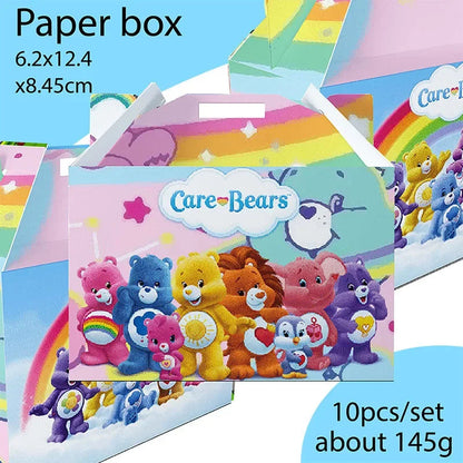rainbow bears birthday decoration angle disposable tableware cup plate tablecloth baby shower kids girls boy party supplies Good Vibrations