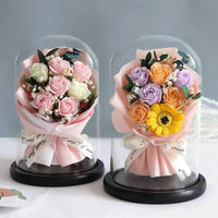 Forever Preserved Real Rose in Glass Dome Women Valentines Day Gifts Eternal Flower for Mother's Day Anniversary Birthday Good Vibrations Adult Super Store