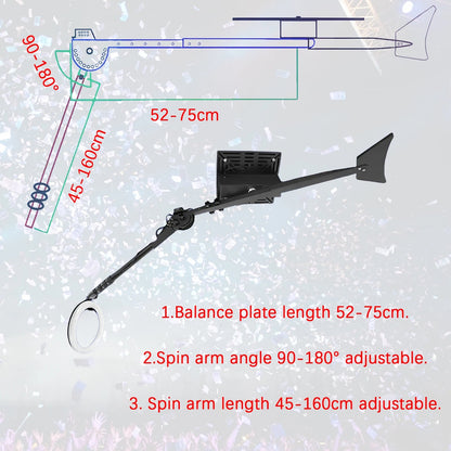 7-15ppl Portable photo booth 360 selfie overhead 360 photo booth automatic with ring light,Free Logo,for parties wedding event Good Vibrations