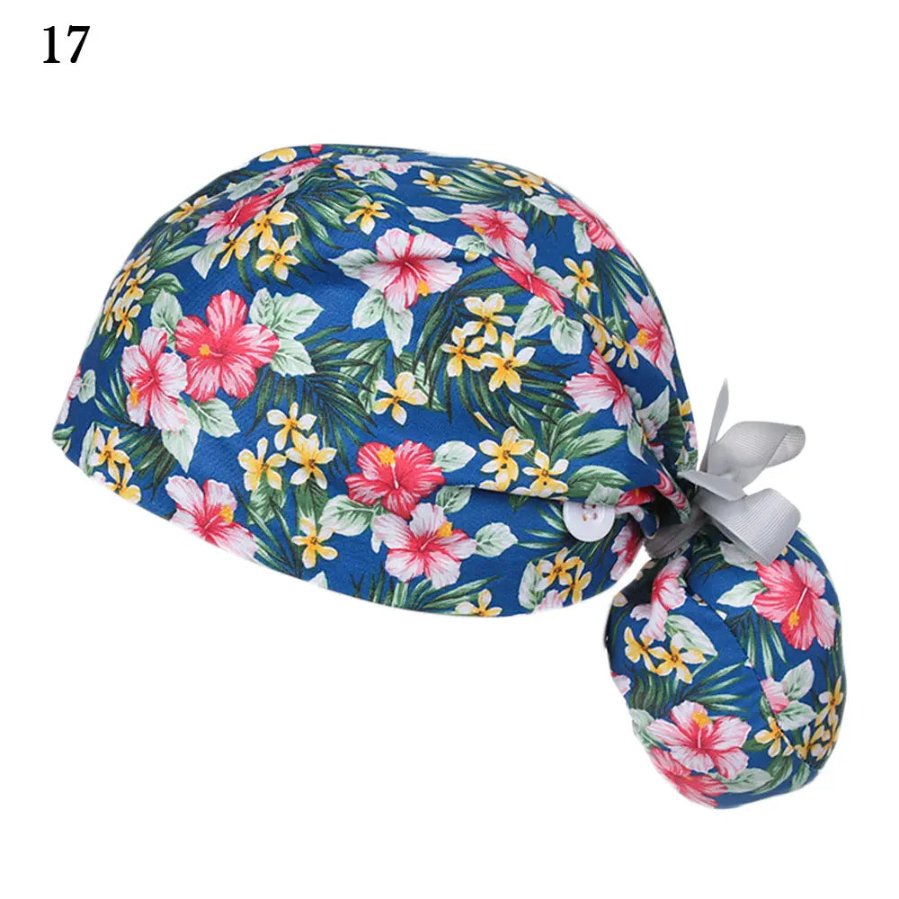 Women & Men Tie Back Hats Ponytail Holder Adjustable Long Hair Cap Working Hat With Button Working Cap Good Vibrations