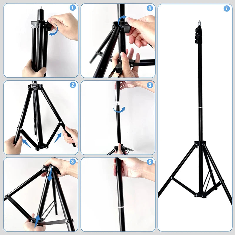 26cm LED Selfie Ring Lamp Photographic Selfie Ring Lighting USB Remote Fill light For Tiktok Video Live with Phone Holder Tripod Good Vibrations Adult Super Store