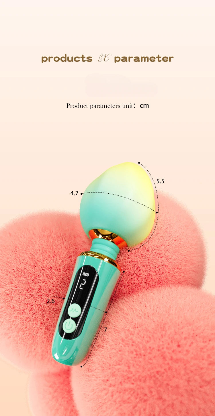 MINI AV 360° Stimulate Stick Nipple and Clitoris Massage Stimulation Toy Powerful Magic Wand Personal Massager Female Vibrators Good Vibrations Adult Super Store