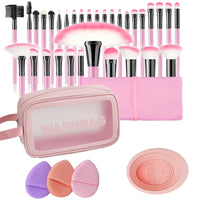 Makeup Brush Set - A set containing 37 makeup tools, a professional makeup set suitable for beginners. Good Vibrations