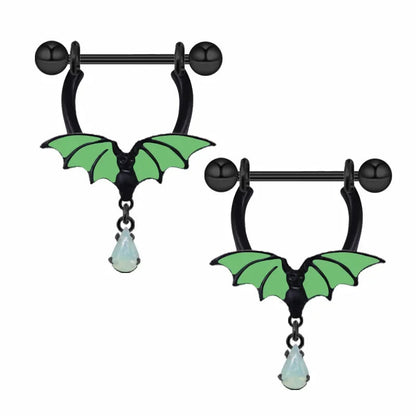 Gothic Nipple Rings Spider Skull Nipple Piercing Jewelry Halloween Body Jewelry Good Vibrations Adult Super Store