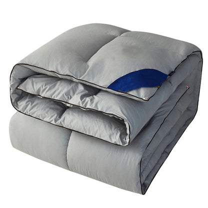 Winter Warm Thicken Duvet 100% Cotton Face Filling Fiber Down Quilts 150x200cm Home Sleeping White Duvet 1pc Good Vibrations
