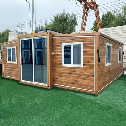 20Ft Australia Modern Granny Flat 2 Bedroom Luxury Predfabricated Container Homes Tiny House Expandable Container House Good Vibrations