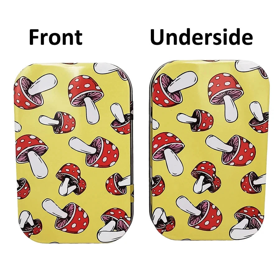 Cigarette Case Box Flip Cap Tobacco Storage Smoke Humidor Rolling Paper Jewelry Candy Coin Key Organizer Tin Flip Gifts Sealed Good Vibrations