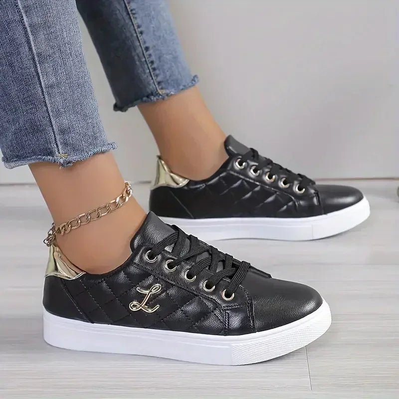 Women Sneakers 2024 Summer Fashion Breathable Shoes Woman Soft Sole Walking Sneakers Casual Women Sneaker White Sneakers Women Good Vibrations