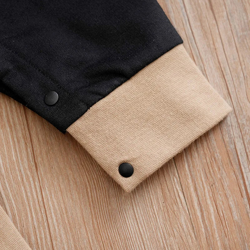 Baby Jumpsuit Cute Cartoon Teddy Bear Short Plush Embroidery Comfortable Spring And Autumn Long Sleeves 0-18m Newborn Clothes Good Vibrations