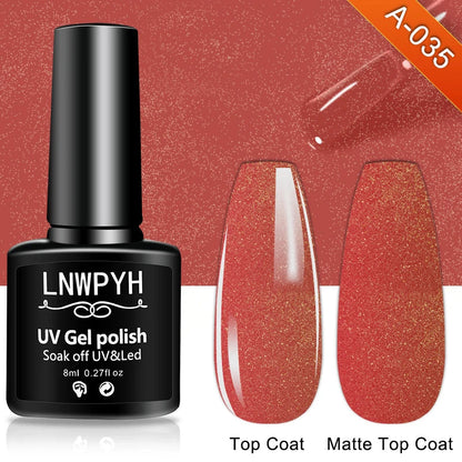 Nail Gel Polish 36 Color Gel Nail Polish Semi Permanent Gel Vernis Base Top Coat Nail Art Manicure Soak Off LED UV Gel Varnishes Good Vibrations