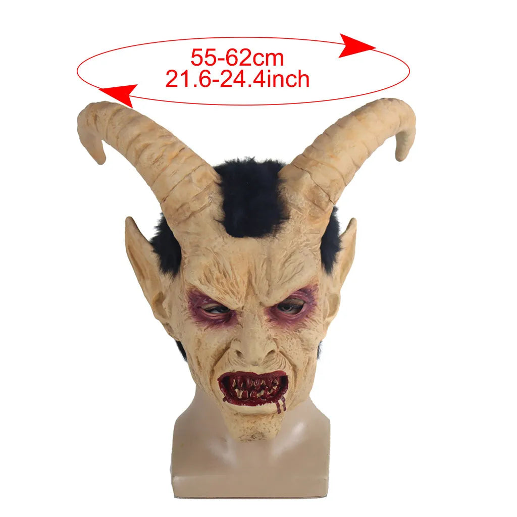 Halloween Headgear Horror Mask Halloween Game Cosplay Prom Props, Masks Party Horror Costume Accessory, Creative Halloween Mask Good Vibrations
