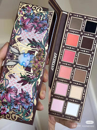 Anthemy 10 Color Eyeshadow Palette Matte Shimmer Chameleon Waterproof Long-Lasting Pearly Shiny Metal Eye Shadow Palette Make-up Good Vibrations